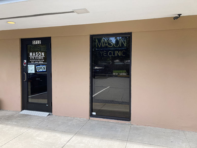 exterior of mason eye clinic